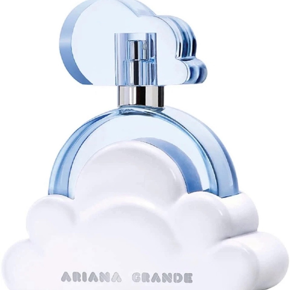 Ariana Grande Light Blue & White Cloud Perfume Bottle